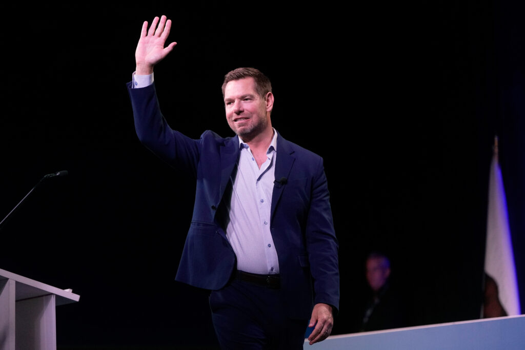 Swalwell locks in labor win — and a familiar fight with Trump