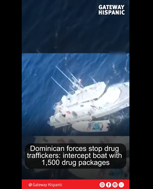Dominican Forces Intercept Boat Carrying 1,500 Drug Packages