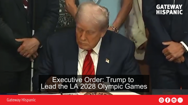 Trump Is Not Just Supporting the 2028 Olympics He’s Leading Them