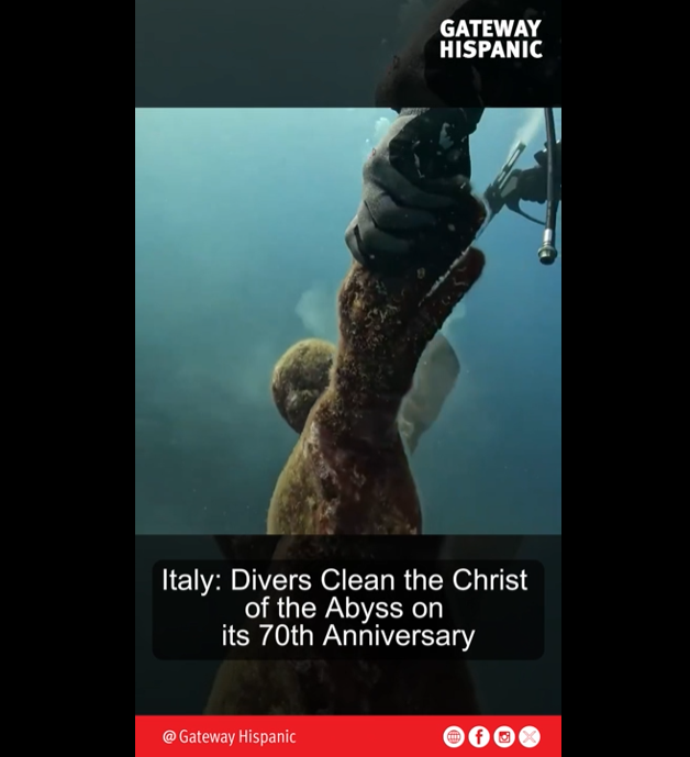 Italy Honors the 70th Anniversary of the Christ of the Abyss with Deep-Sea Restoration
