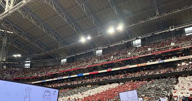 Enormous Crowd Fills Arizona Stadium to Capacity for Charlie Kirk Memorial