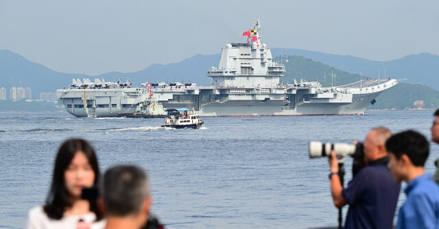 China Flexes Military Muscles with Aircraft Carrier Visit to Hong Kong