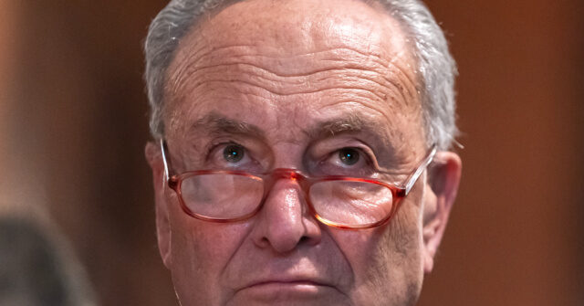 Manchin: Schumer Got Pushed Left, ‘Don’t Know’ if He Can Get Back to Middle