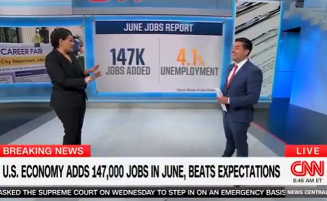MORE WINNING: Watch CNN Report on the ‘Better Than Expected’ June Jobs Report (VIDEO)