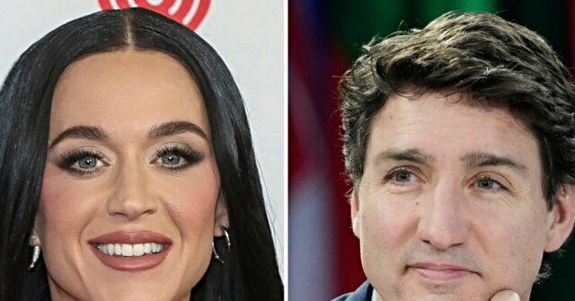 Ex-Canadian Prime Minister Justin Trudeau Dines with Singer Katy Perry in Montreal