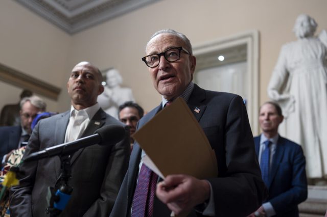 MoveOn demands Schumer and Jeffries ‘hold the line’ on health care in shutdown fight