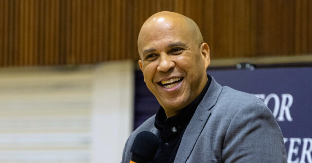 WATCH: Cory Booker Joins ‘No Kings’ Protest, Chants ‘This Is What Democracy Looks Like’