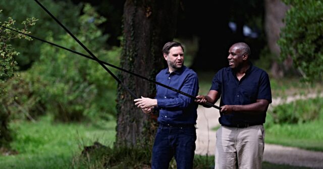 Oops: UK Foreign Sec. David Lammy Admits Fishing Illegally with JD Vance