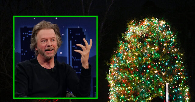 Watch: David Spade Blasts Mall Tree-Lighting Ceremony for Refusing to Use the Word ‘Christmas’