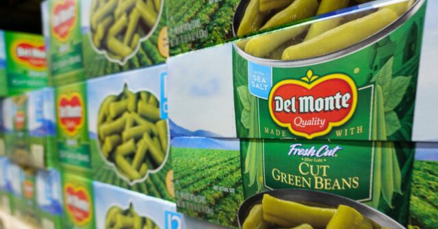 Del Monte Foods Files for Bankruptcy as Consumer Preferences Shift