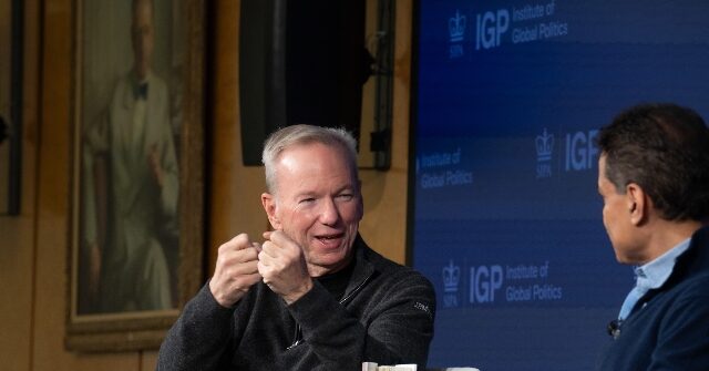 Democrat Mega-Donor and Ex-Google Boss Eric Schmidt Accused of Stalking, Abuse by Former Mistress in Lawsuit