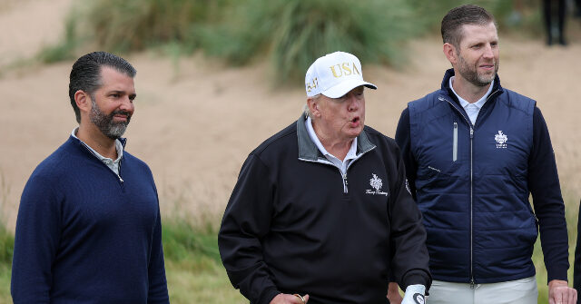 WATCH: Donald Trump Cuts Ribbon to Officially Open Second Golf Course at Aberdeen