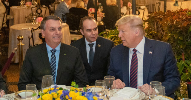 Donald Trump Sends Letter of Support to Jair Bolsonaro: ‘Highly Respected and Strong Leader’