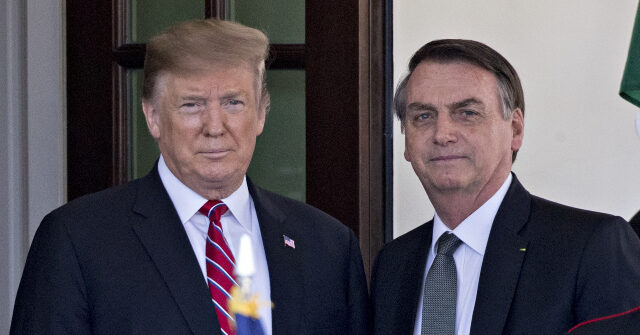 ‘He Treated Me Like a Brother’: Jair Bolsonaro Says He Is ‘Passionate’ About Trump and America