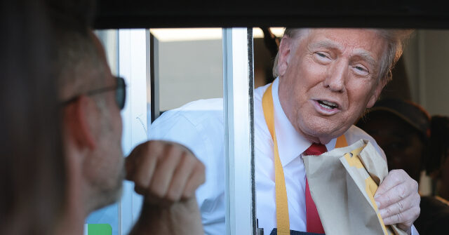 WATCH: Trump Jokes He Is ‘First Former McDonald’s Fry Cook’ to Become U.S President