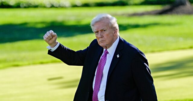 Watch — Trump Dismisses ‘Joke’ No Kings Protests: ‘I Work My Ass Off’