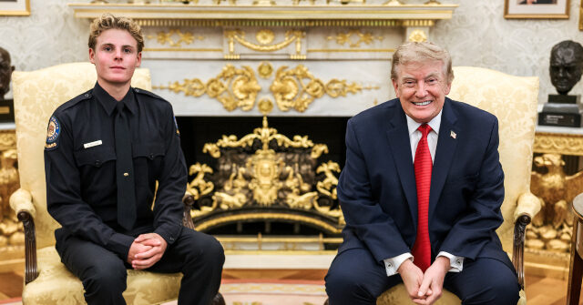 Trump Meets with Lifeguard Who Saved Boy in Viral Rescue: ‘A Real Hero’