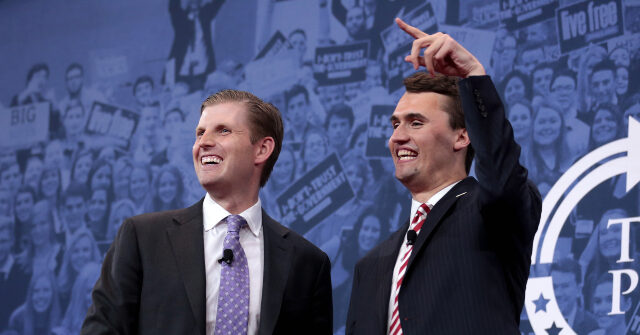 Eric Trump to Donate Proceeds from His Upcoming Book to Turning Point USA in Honor of Charlie Kirk