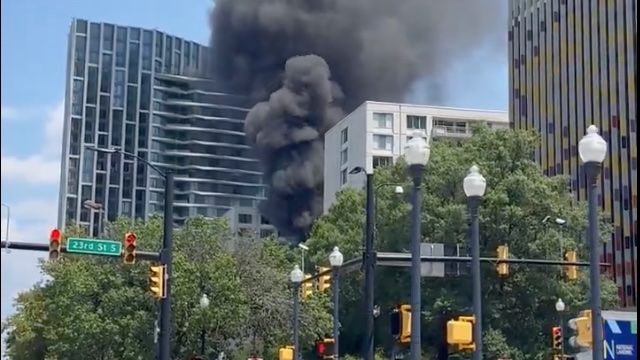 Just In: Sprinter Van Explodes in Downtown Arlington, Virginia