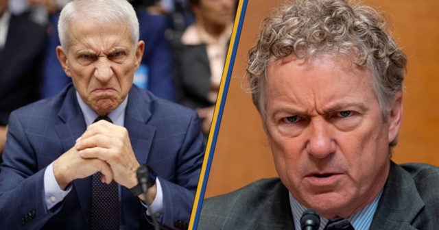 Senator Rand Paul Unleashes Fury On Dr. Fauci Simps