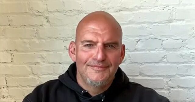 Fetterman: It’s Like Media, Dems Were ‘Gleeful When Iran Took the Strait’