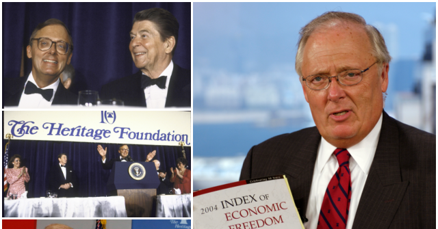 Pinkerton: RIP Ed Feulner, the Intellectual Godfather of Conservatism