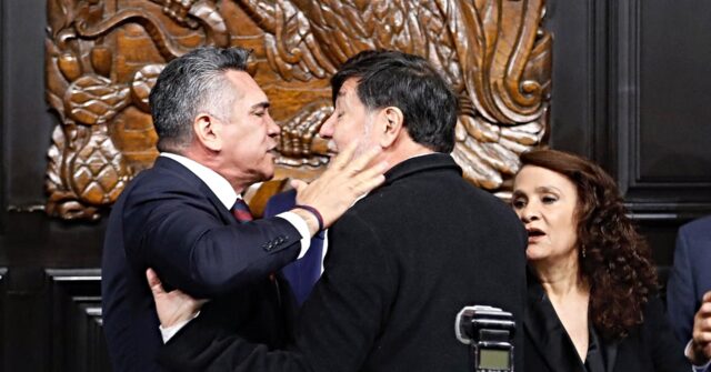 Watch: Drug Cartel Debate Ends in Brutal Senate Brawl in Mexico