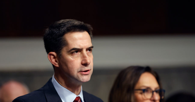 Exclusive: Sen. Tom Cotton Unveils Bill to Kick Noncitizens Off Welfare, Expedite Deportations