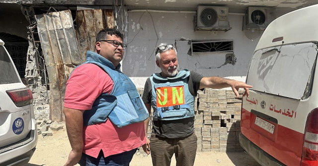 Rahm Emanuel: U.N. ‘Not Driving the Food’ Into Gaza, ‘Because They Decided Hamas Should Be the Ones Protecting Them’