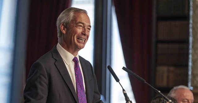 Reform Largest Party, Finds Poll, But Euro-Style ‘Rainbow Coalition’ Could Keep Farage Out of No.10