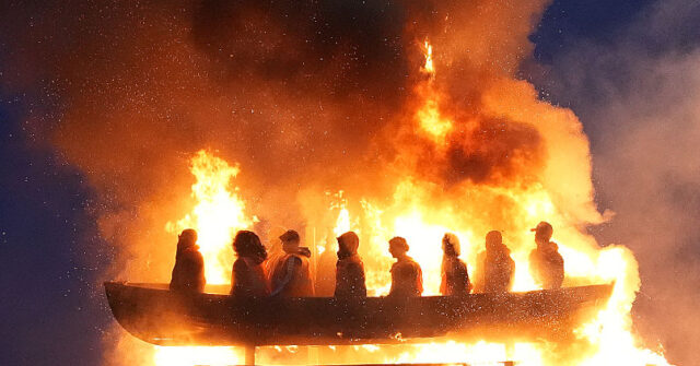 UK Police Say ‘Stop The Boats’ Bonfire Display May be ‘Hate Crime’