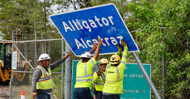 Florida Releases Hurricane Plan to Refute Haters of Alligator Alcatraz