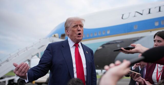 President Trump Lands in Britain and Immediately Torches Europe For Killing Itself With Immigration