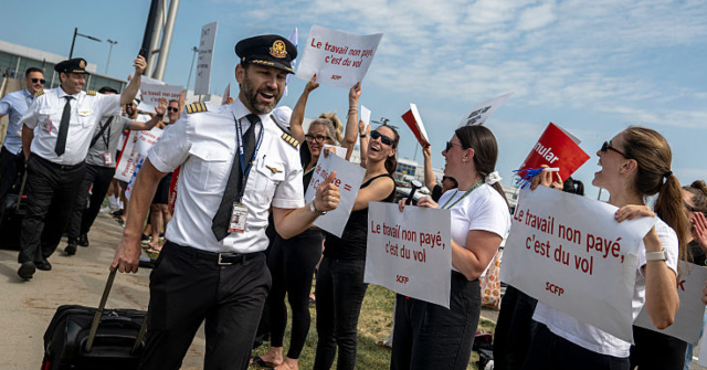 Air Canada Remains Shut Down After Flight Attendants On Strike Defy Return-to-Work Order