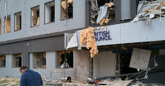 Russia Hits British Cultural Office it Accused of Spying With Two Precision Missile Strikes, EU Delegation