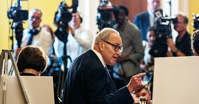 Watch: Senate Erupts in Laughter As Schumer Calls NYT Poll Blaming Democrats for Shutdown ‘Biased’