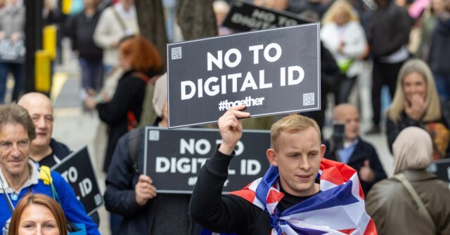 Thousands Protest Against Plans to Introduce Digital ID Cards in Britain