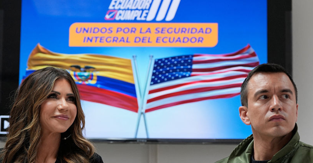 Ecuador Launches Joint-U.S. Military Operation to Fight ‘Narco-Terrorism’