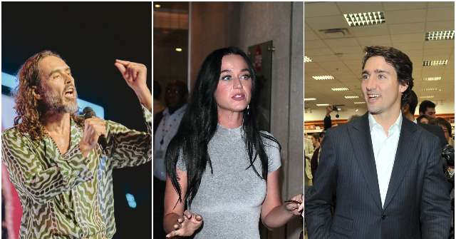 Watch: Russell Brand Roasts Katy Perry’s Romance with ‘Globalist Stooge’ Justin Trudeau