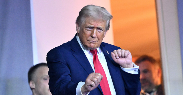 Poll: Trump’s Approval Rating Lands at 50 Percent, 9 Points Above Water