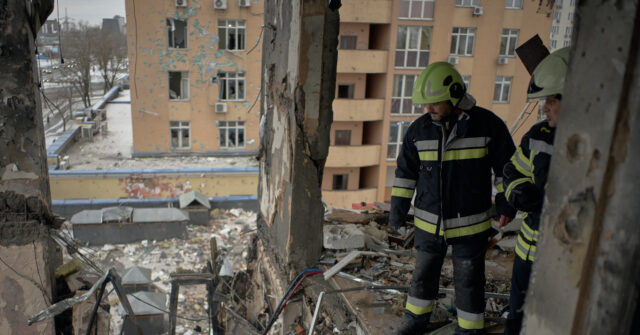 Russia Bombards Kyiv With Drone and Missile Strikes Ahead of Ukraine-U.S. Talks