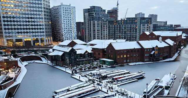 Thousands Without Power Amid Snow Storms, 99mph Winds Across Britain and France