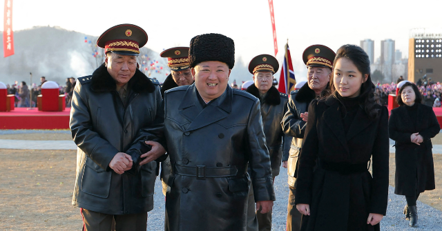 Kim Jong-un’s Tween Daughter Helps Inspect North Korea’s First Naval Destroyer