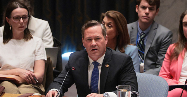 U.S. Envoy Mike Waltz Scorches Communist Cuba at U.N.: Castro Family Jet Has Fuel, But Not Rest of Country