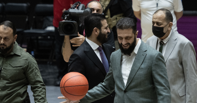 Watch: Syria’s Jihadi President Shoots Hoops at Opening of Damascus Sports Complex