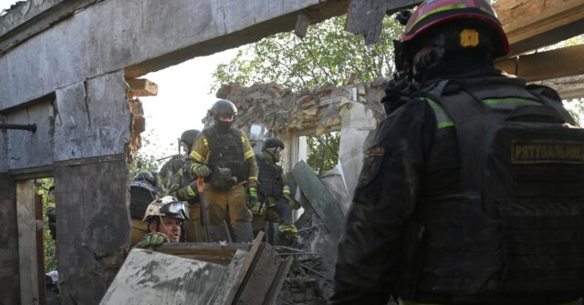 Russian Strike on Apartment Block in Ukraine’s Kharkiv Kills At Least One, Injures Nine