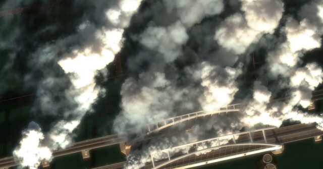 Ukraine Claims Successful Strike on Crimea Railway Bridge and Power Plant