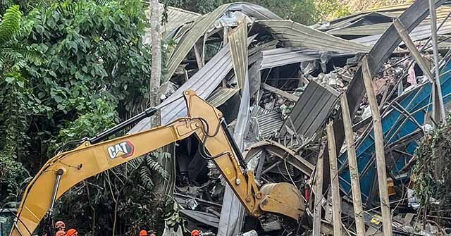 Philippine Landfill Collapses, Flooding Village with Trash and Killing Two, 35 Missing