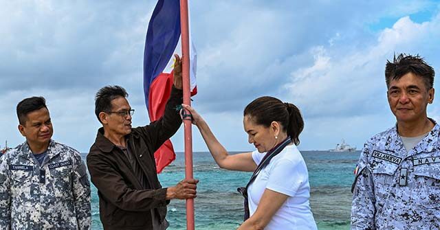 Philippine Officials Hit with ‘Welcome to China’ Message While Visiting Disputed Islands