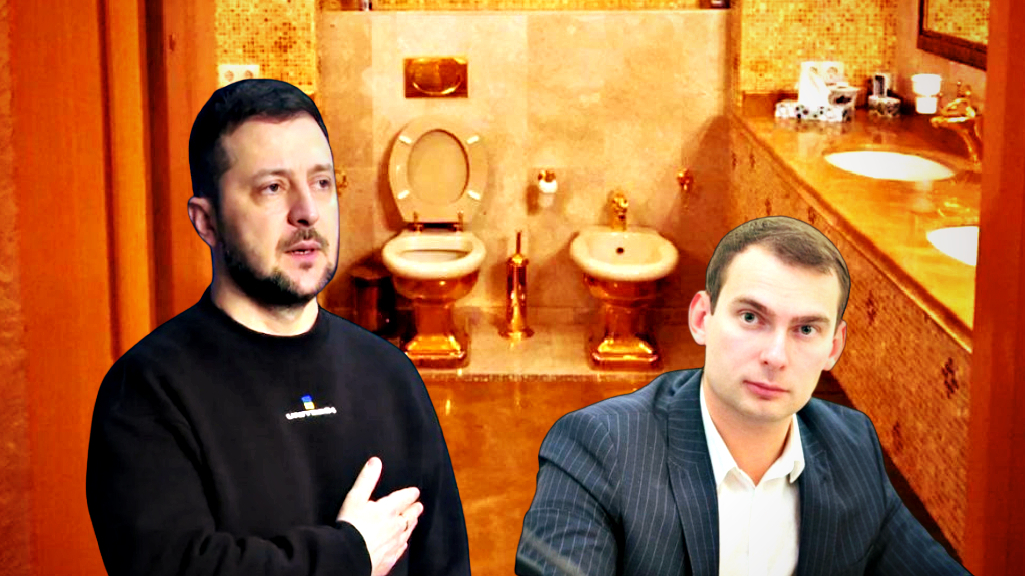 GOLDEN TOILET SECRETS: Ukrainian Sources Allege Anti-corruption Wiretaps Recorded Zelensky’s Shady Deals in His Friend and ‘Treasurer’ Mindich’s Gilded Bathroom